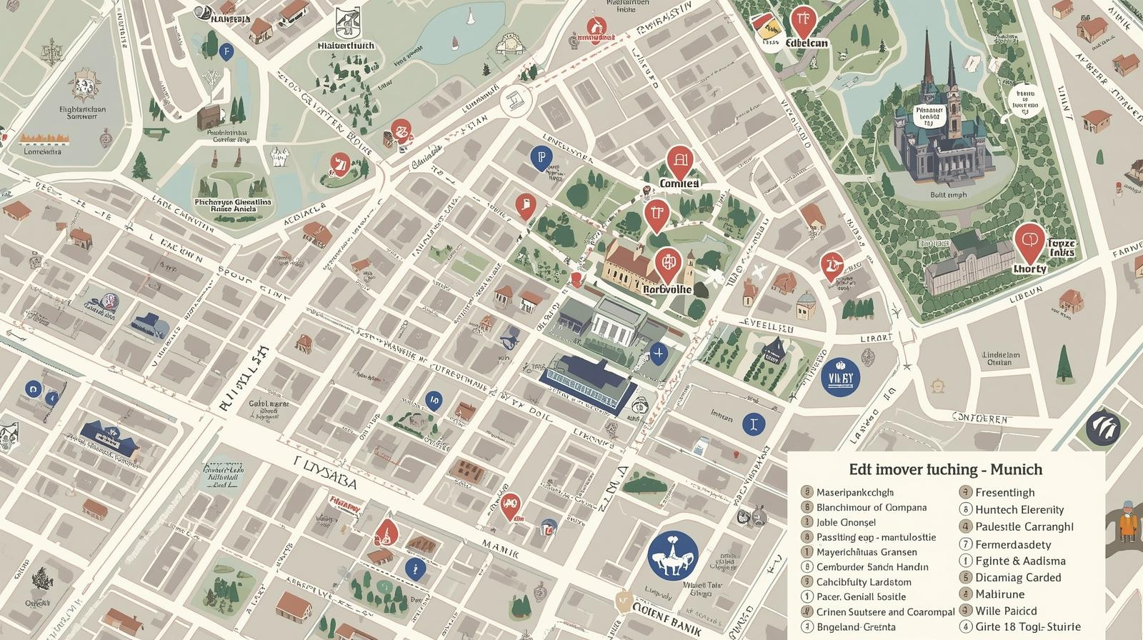 Münih Gezilecek Yerler